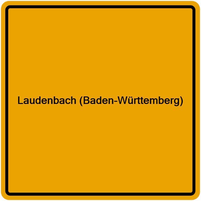 Einwohnermeldeamt24 Laudenbach (Baden-Württemberg)